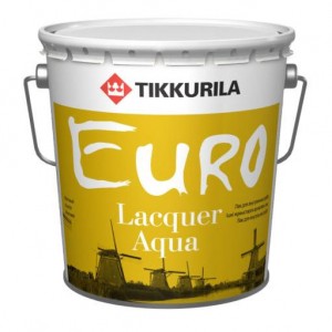 Евро Лак Аква – полуглянцевый лак 2,7 л